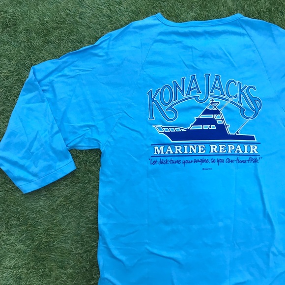 Vintage Other - vintage 70s 80s kona jacks hawaiian fishing shirt